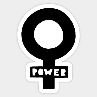 Feminist Power Sticker